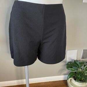 WHBM High Waist Black 5” Dress Shorts